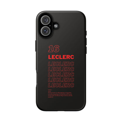 Leclerc Iphone Case