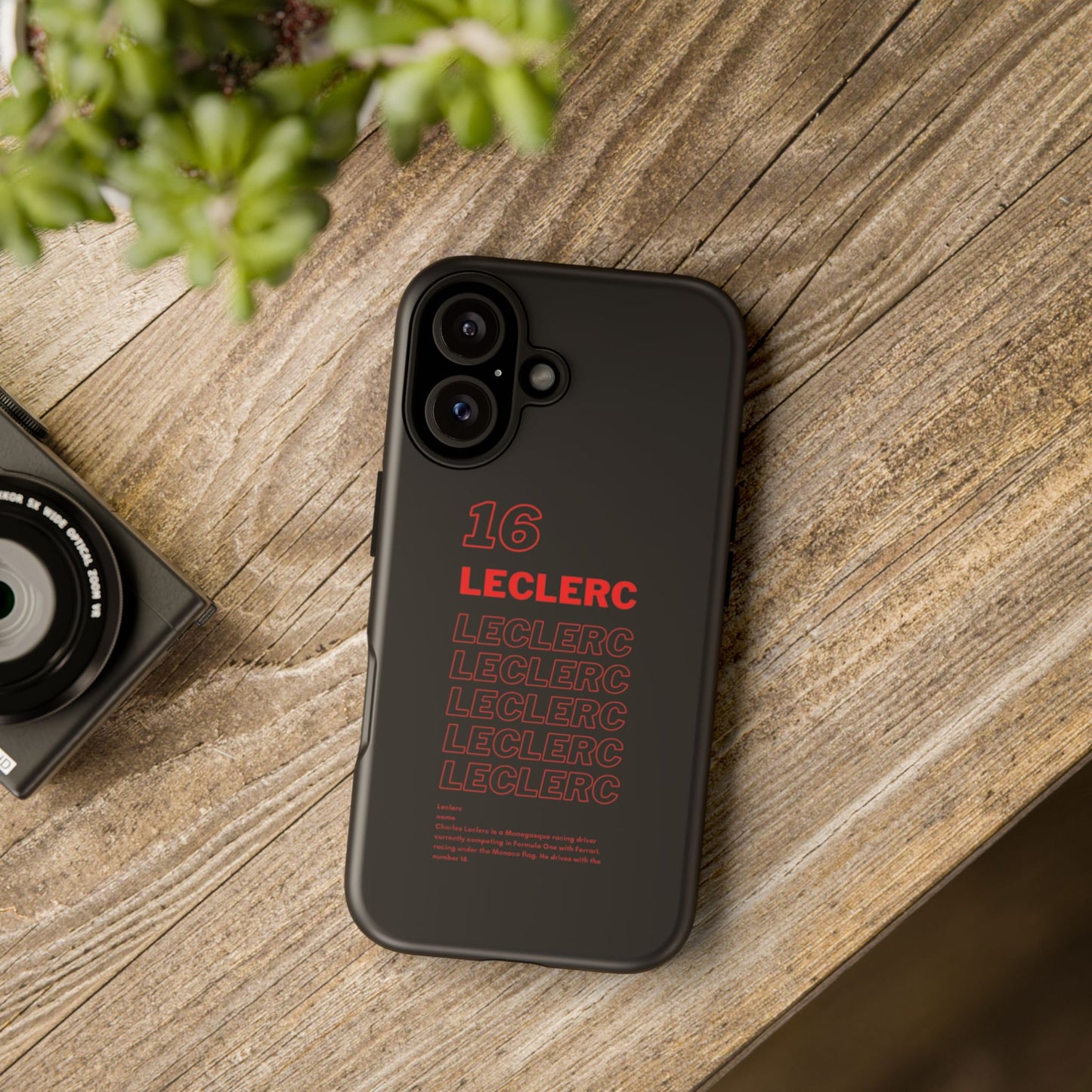 Leclerc Iphone Case