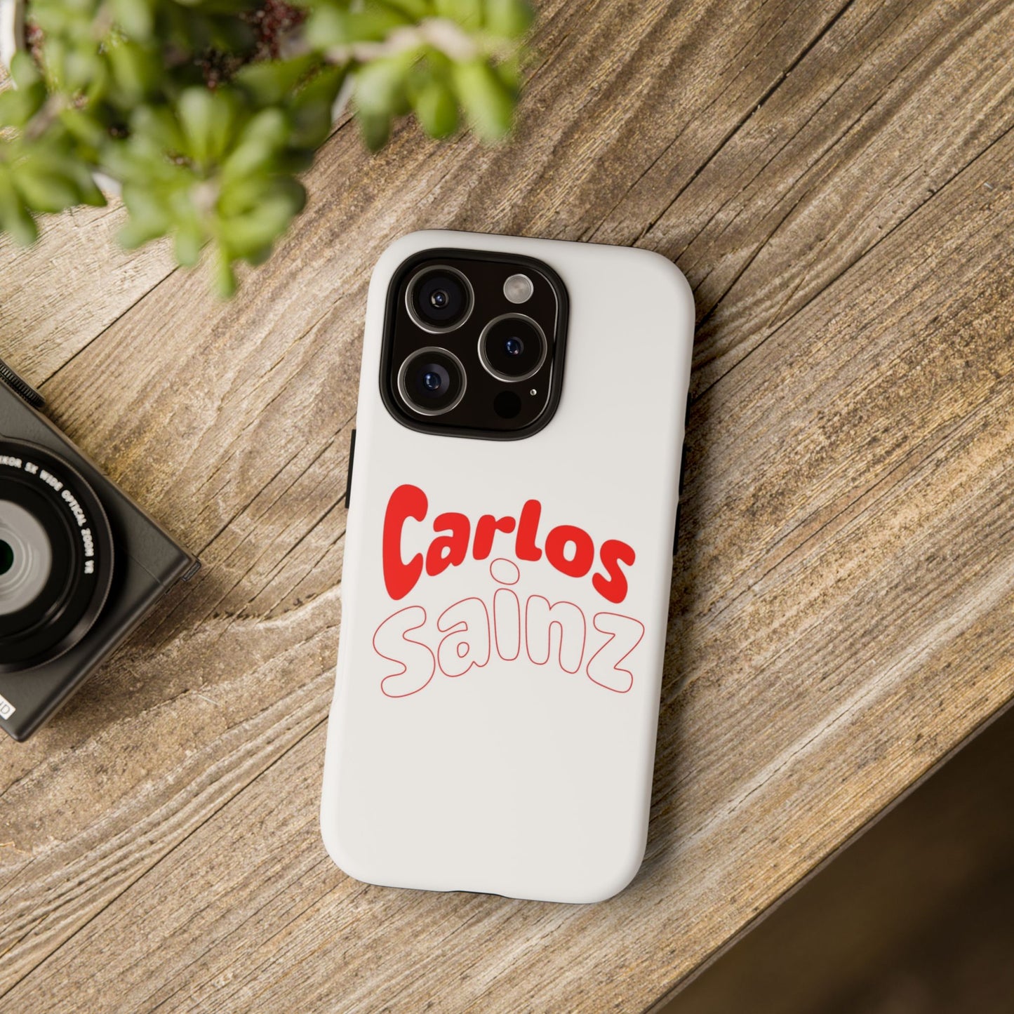 Carlos Sainz Iphone Case