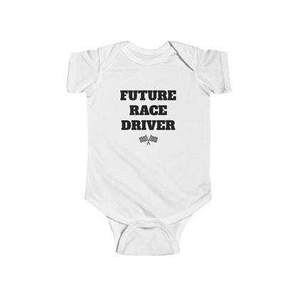 "Future Race Driver" Infant Bodysuit