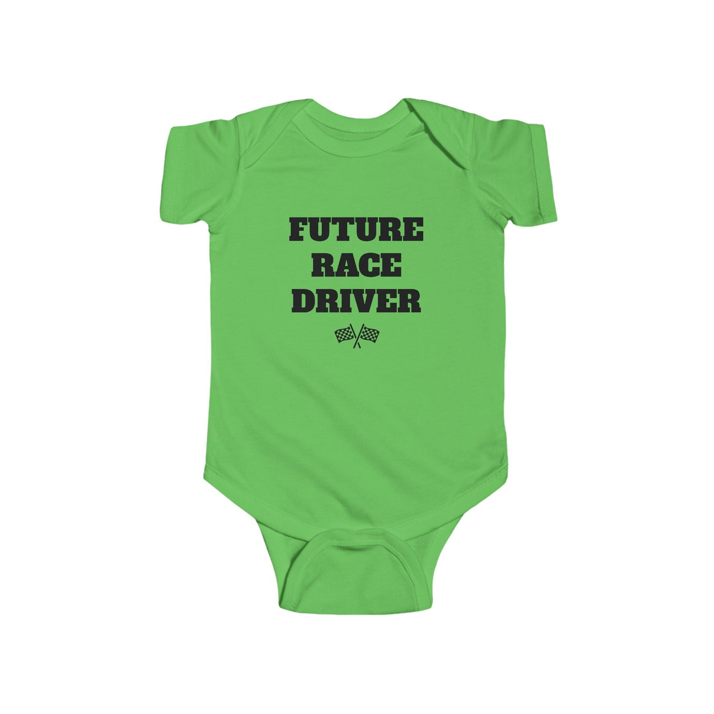 "Future Race Driver" Infant Bodysuit