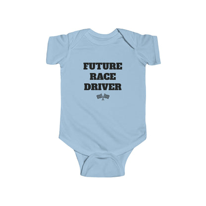 "Future Race Driver" Infant Bodysuit