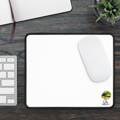 Ayrton Senna Helmet Mouse Pad