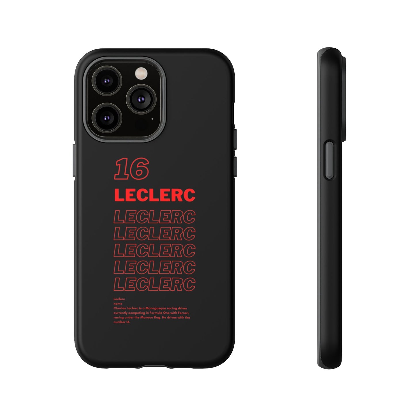 Leclerc Iphone Case