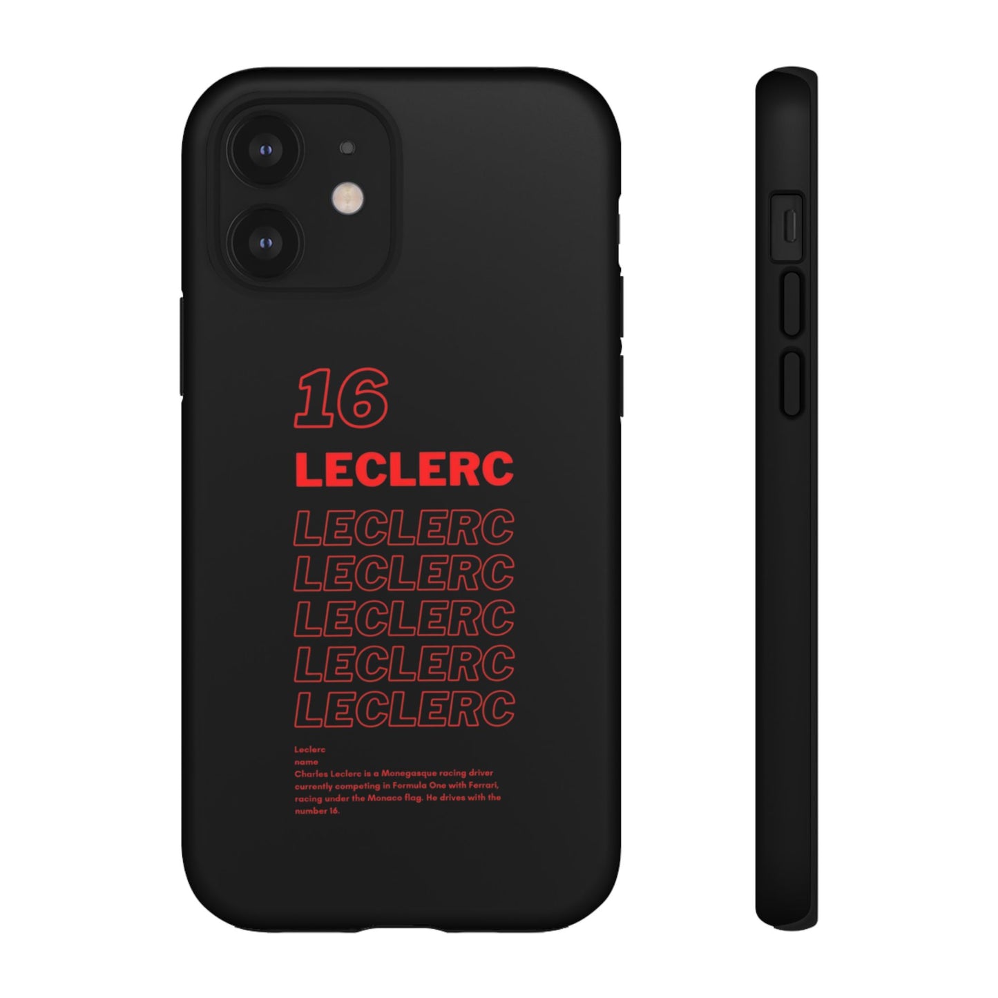 Leclerc Iphone Case