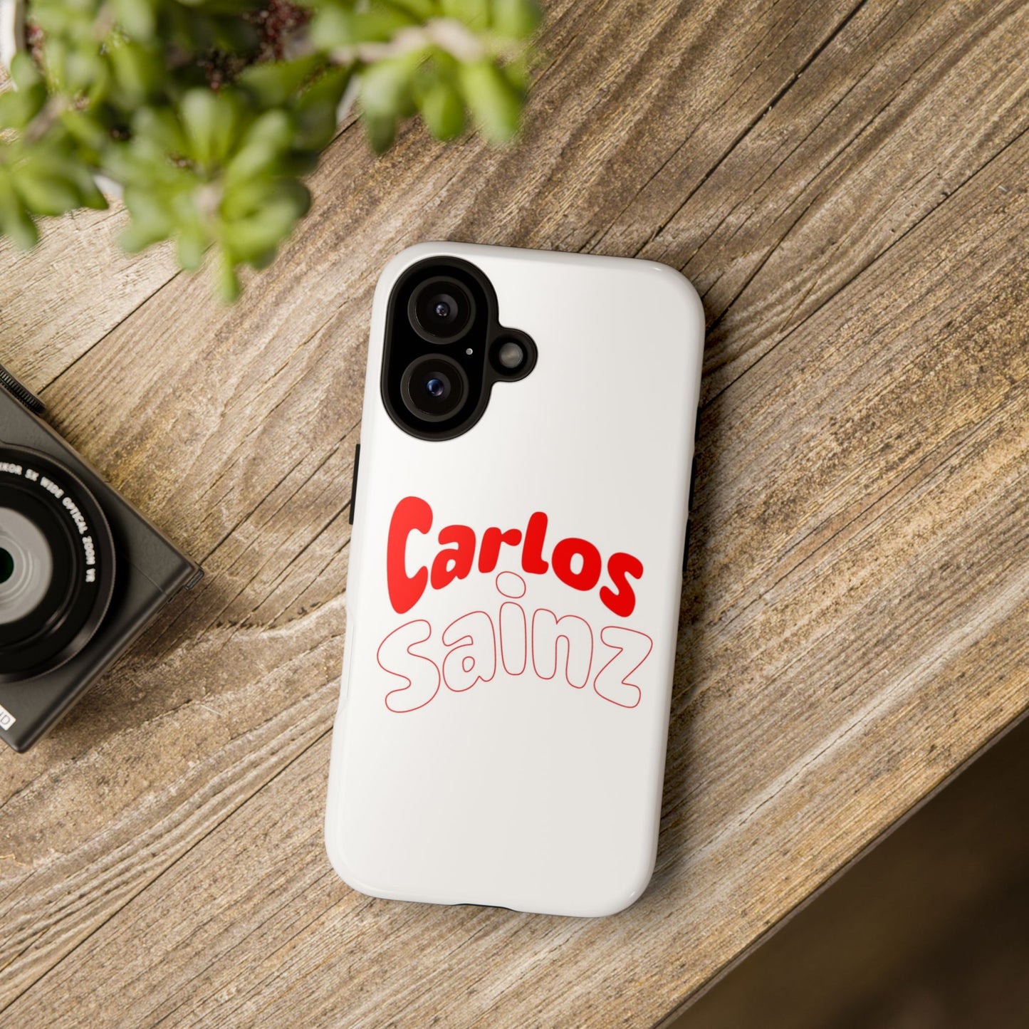 Carlos Sainz Iphone Case