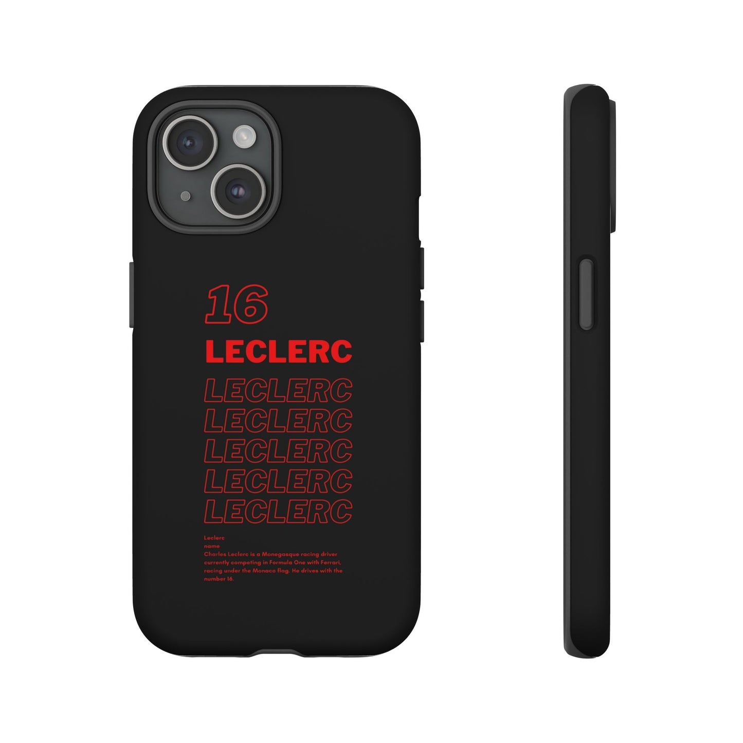 Leclerc Iphone Case