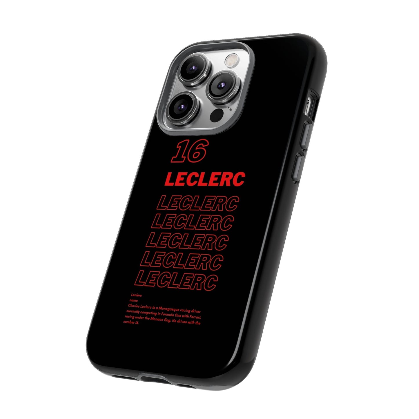 Leclerc Iphone Case