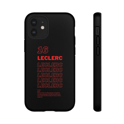 Leclerc Iphone Case