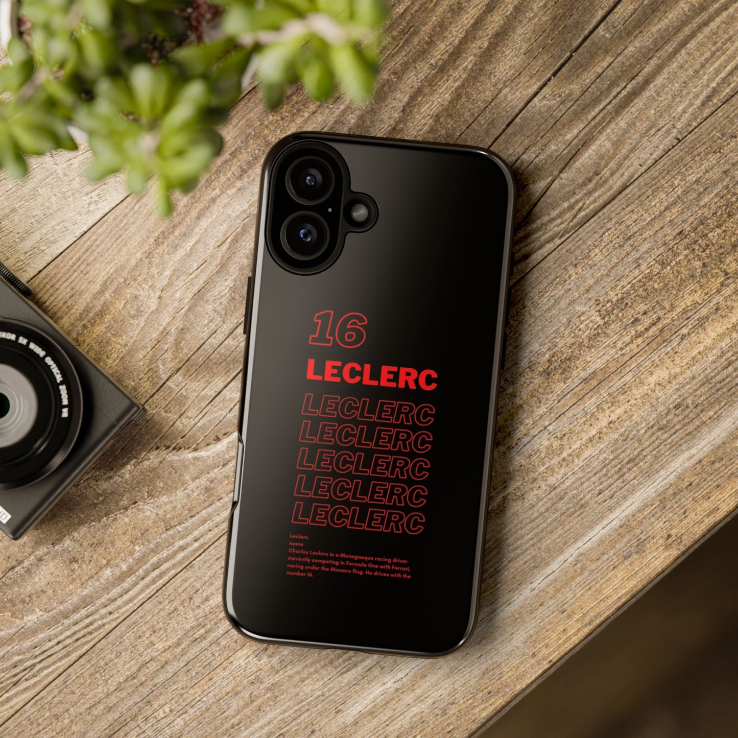 Leclerc Iphone Case