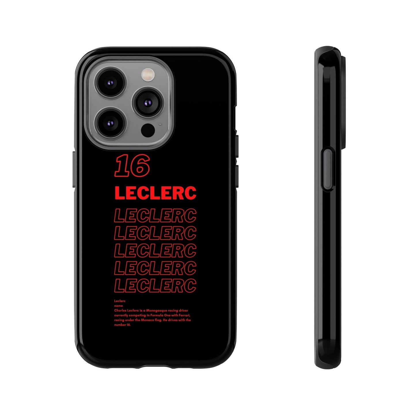 Leclerc Iphone Case