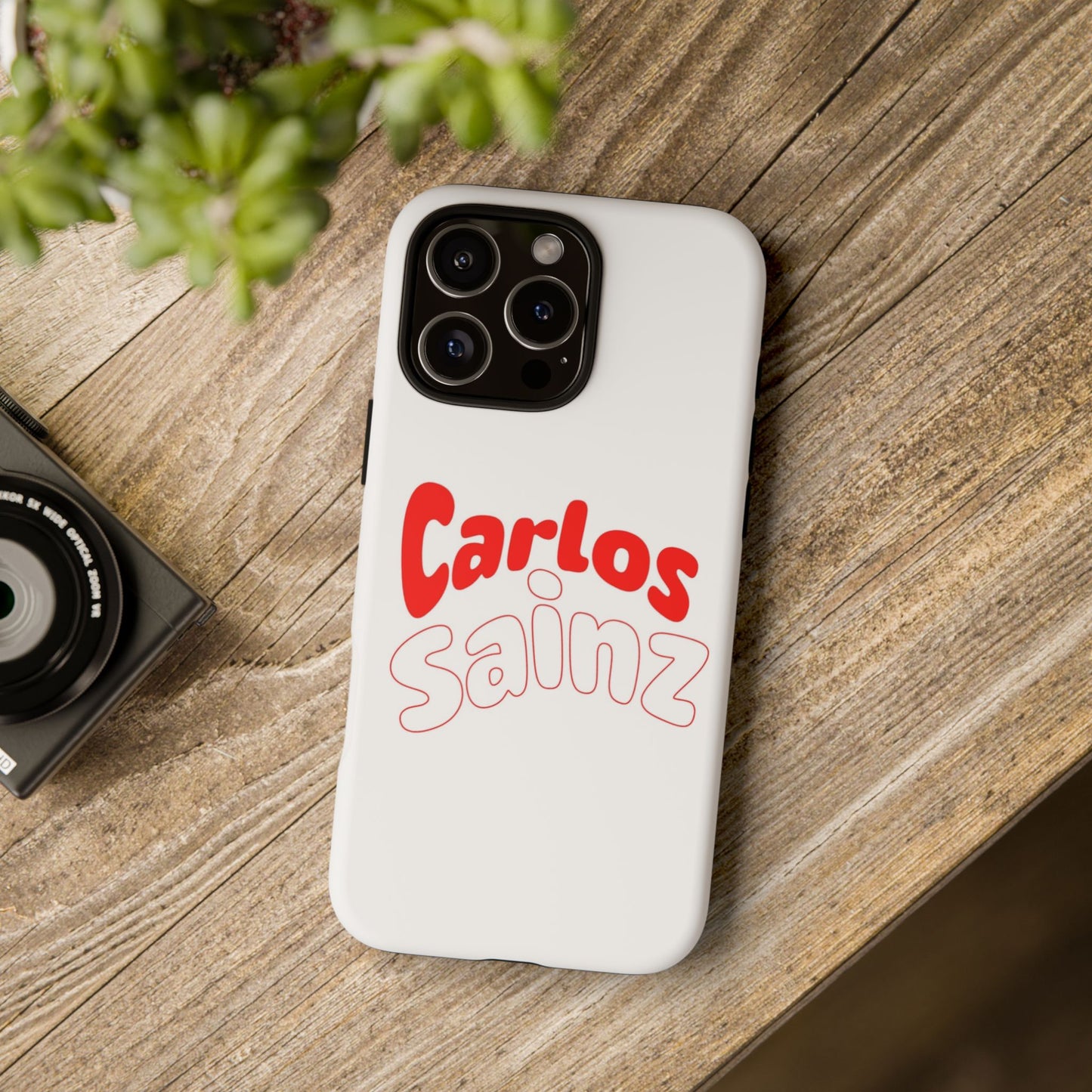 Carlos Sainz Iphone Case