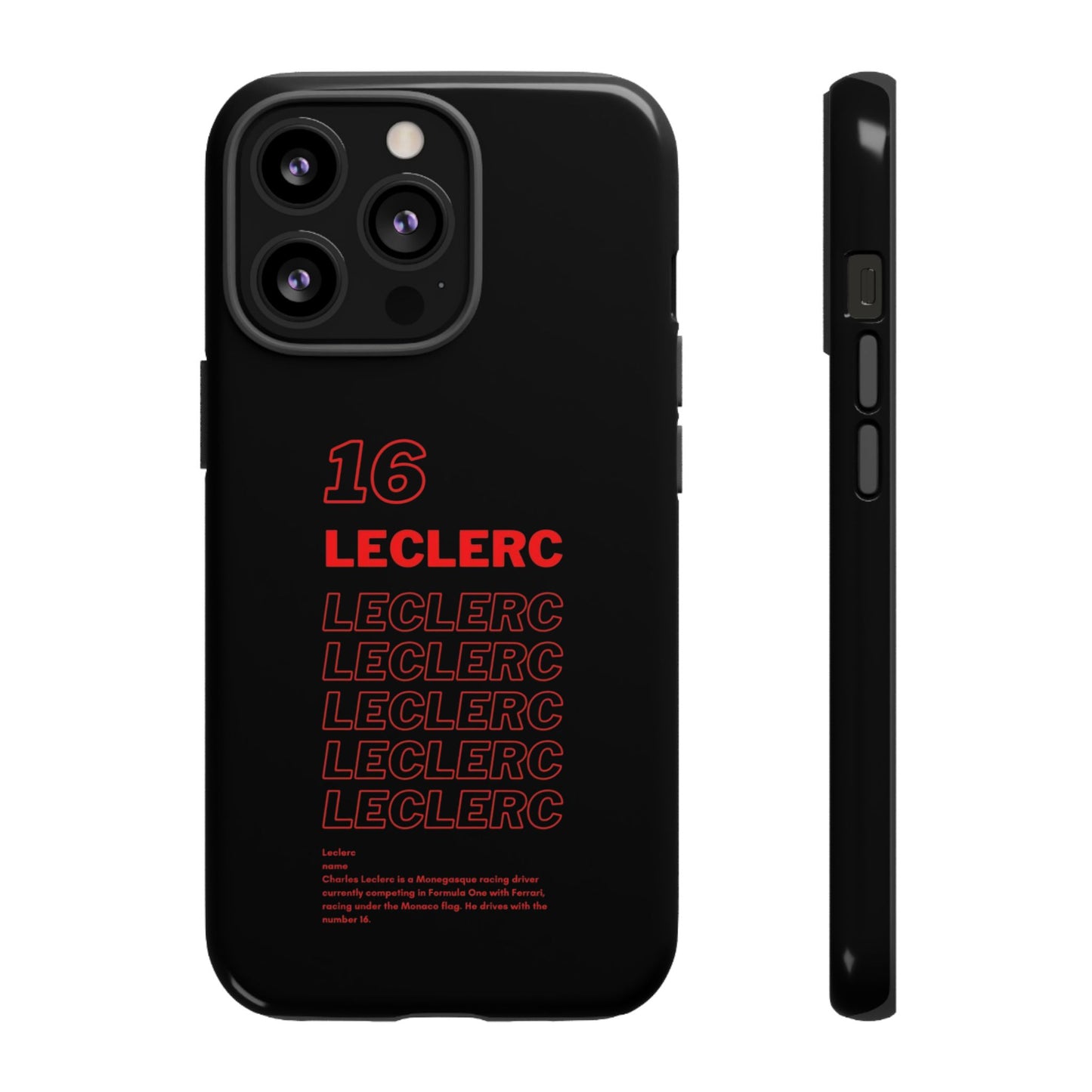 Leclerc Iphone Case