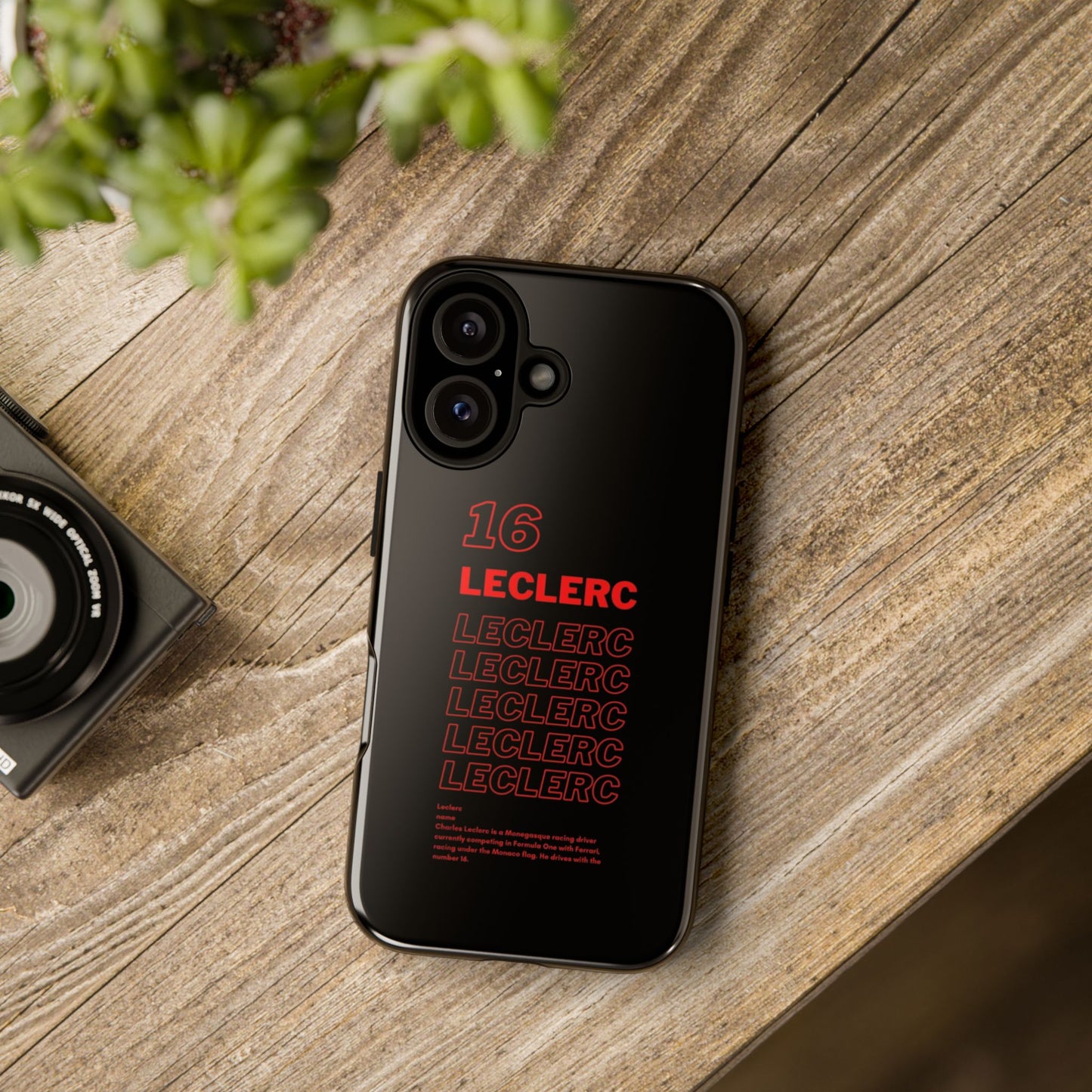 Leclerc Iphone Case