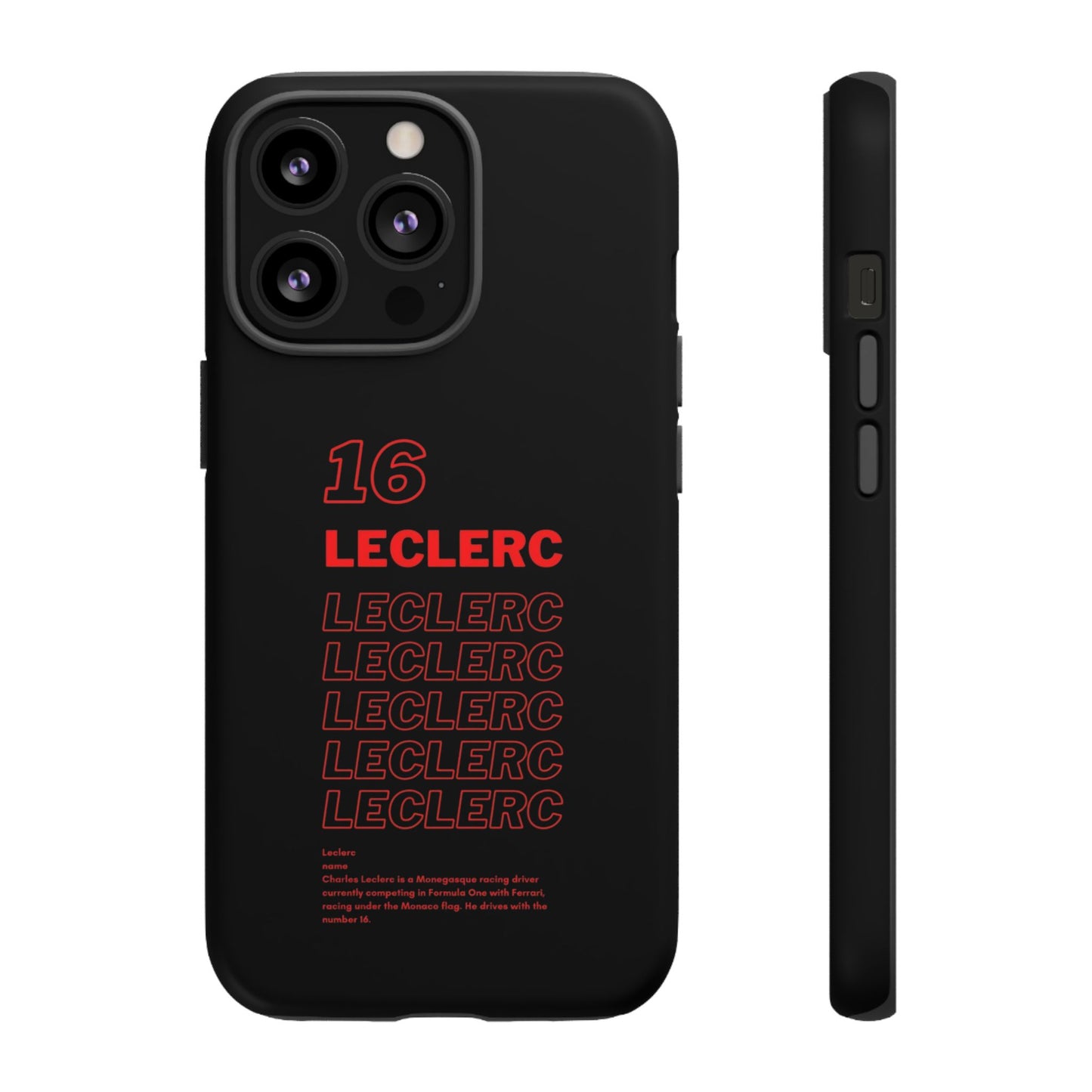 Leclerc Iphone Case