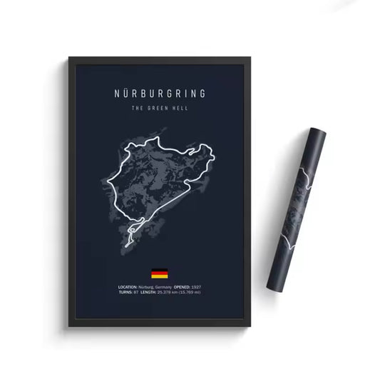 Poster Nürburgring Circuit