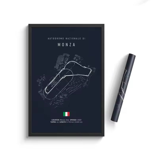 Poster Monza Circuit