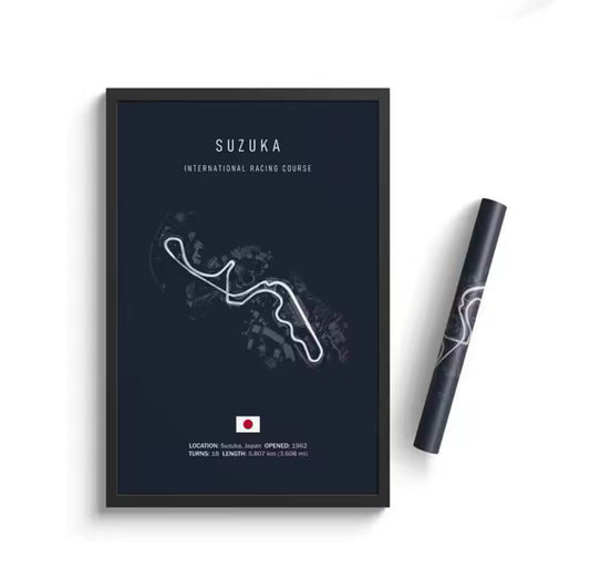 Poster Suzuka Circuit